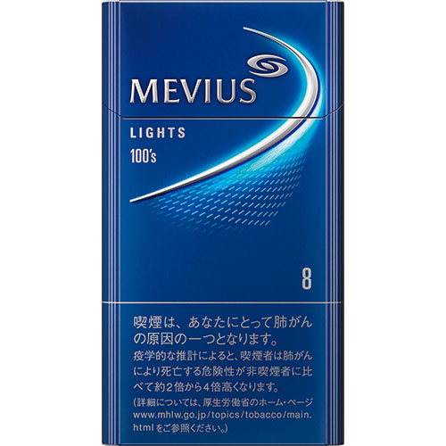 MEVIUS LIGHT 100′S BOX