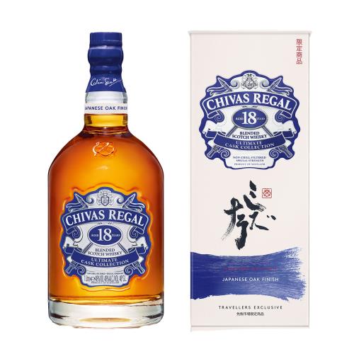 CHIVAS REGAL 18YO ULIMATE CASK COLLECTION JAPANESE OAK SCOTCH WHISKY 1000ML