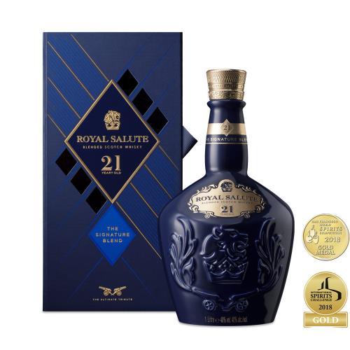 ROYAL SALUTE 21 YEARS OLD THE SIGNATURE BLEND SCOTCH WHISKY 1000ML