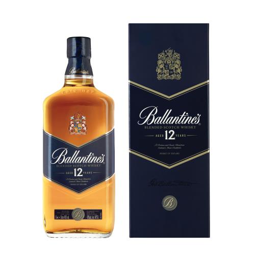 BALLANTINE’S 12 YEARS OLD SCOTCH WHISKY 1000ML