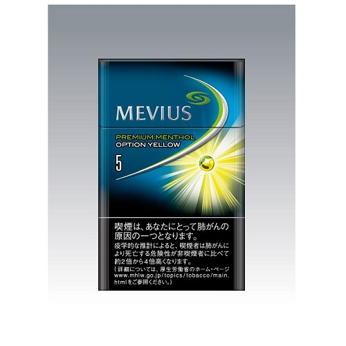 MEVIUS PREMIUM MENTHOL OPTION YELLOW 5