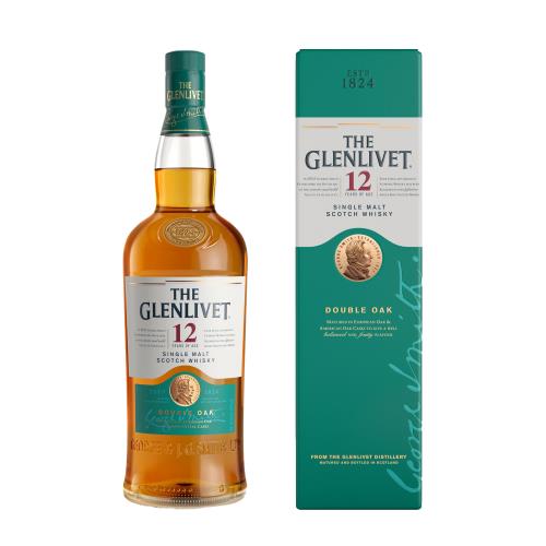 THE GLENLIVET 12 YEAR OLD SINGLE MALT WHISKY 1000ML