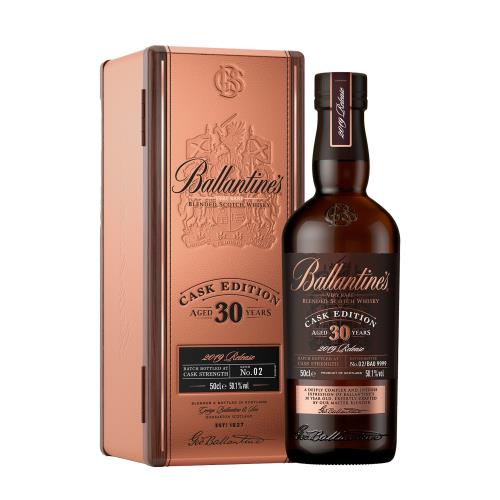 BALLANTINE’S 30 YO Scotch Whisky Cask Edition 2019 Release 500ml