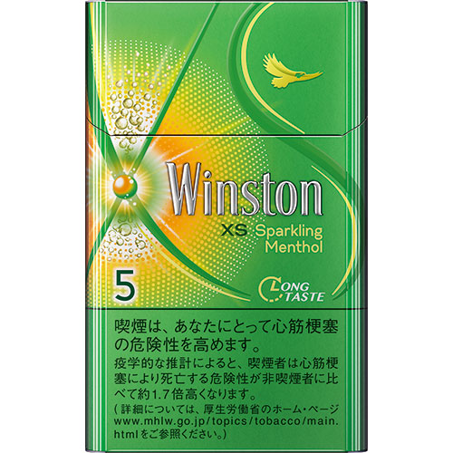 WINSTON SPARKLING MENTHOL 5 BOX