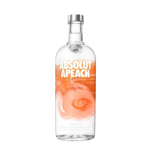 ABSOLUT APEACH VODKA 1000ML