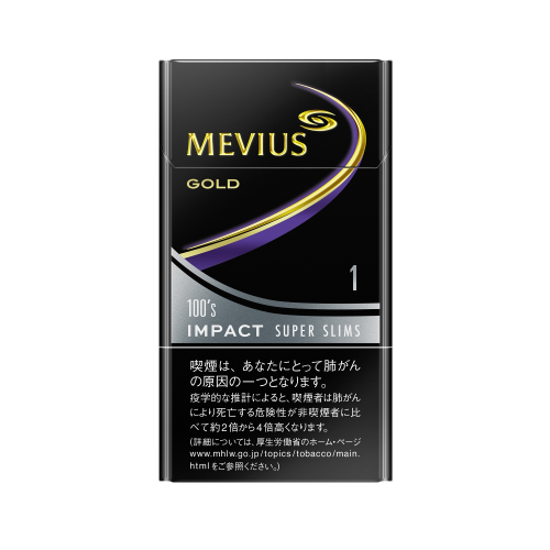 MEVIUS GOLD IMPACT ONE 100S SLIMS