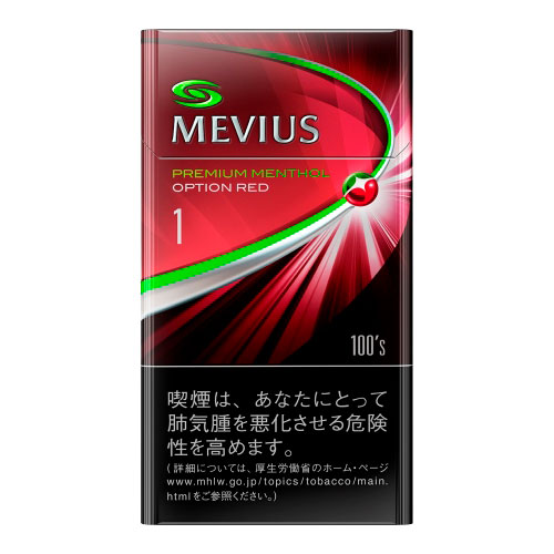 MEVIUS PREMIUM MENTHOL OPTION RED ONE 100S