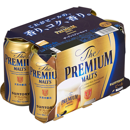 SUNTORY PREMIUM MALTS 350ML*6 NEW