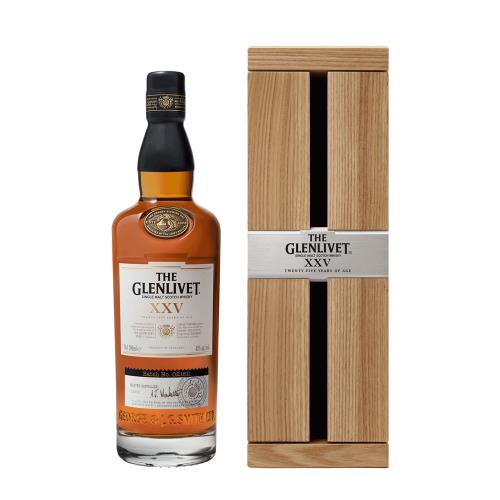 THE GLENLIVET 25 YEAR OLD SINGLE MALT WHISKY 700ML