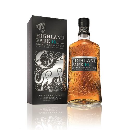 Highland Park 14 YEAR OLD LOYALTY OF THE WOLF Single Malt Scotch Whisky 1L