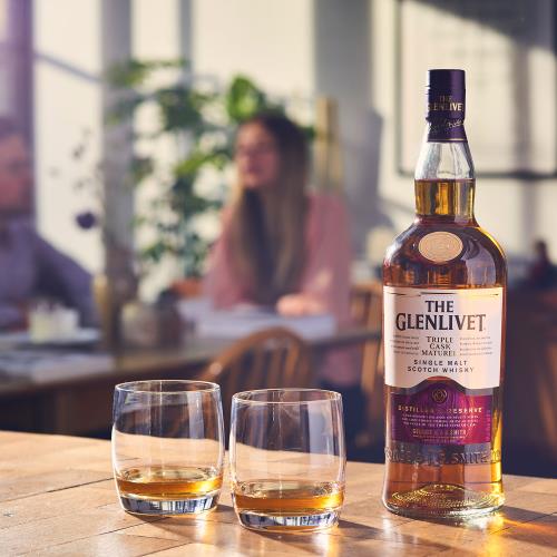 THE GLENLIVET TRIPLE CASK MATURED DISTILLER’S RESERVE SINGLE MALT WHISKY 1000ML