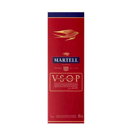 MARTELL V.S.O.P (RED BARRELS) COGNAC 1000ML