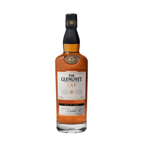 THE GLENLIVET 25 YEAR OLD SINGLE MALT WHISKY 700ML