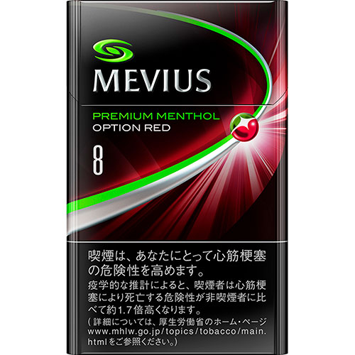 MEVIUS PREMIUM MENTHOL OPTION RED 8