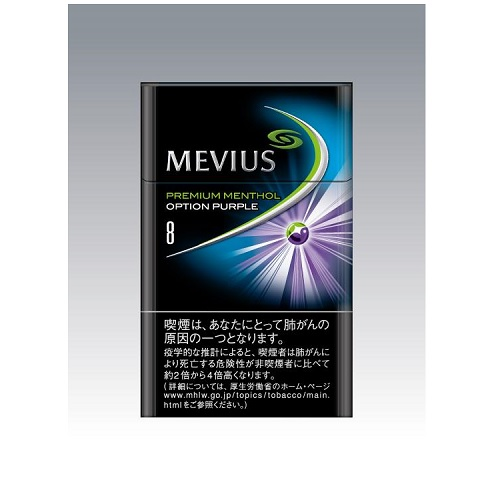 MEVIUS PREMIUM MENTHOL OPTION PURPLE 8