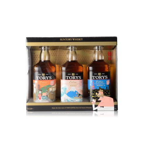 SUNTORY TORY’S (EXTRA)300ml WHISKY3bottles set